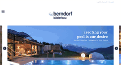 Desktop Screenshot of luxury-pools.com